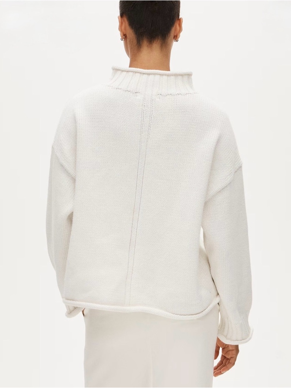 NWT! J. CREW Women's 2025
Rollneck sweater, Ivory, Size Extra Small XS - Picture 11 of 12